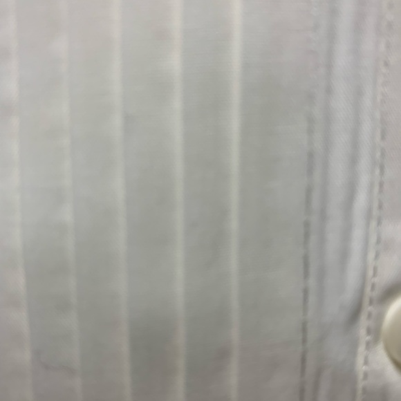 Retro Ivory Pleated Plain Collar Shirt - Picture 2 of 4